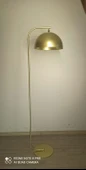 Rys Retro Metal Dekoratif Rustik Mafsallı Gold Rustik Köşe Lambası Başlık Çap:40 cm - 2