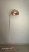 Rys Retro Metal Dekoratif Rustik Mafsallı Bakır Rustik Köşe Lambası Başlık Çap:40 cm - 1