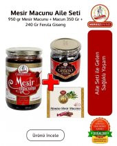 Mesir Macunu Aile Seti 950Gr Mesir Macunu-Macun 350 Gr ve 240 Gr - 1