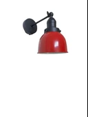 Rsylight Retro Metal Dekoratif Rustik Akrobatik Kırmızı Mafsallı Duvar Aplik - 2