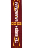 Galatasaray Orijinal Lisanslı Tek Gerçek Galatasaray Dokuma Atkı Hediyelik Ahşap Kutulu thumbnail 4
