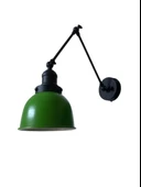 Rsylight Retro Metal Dekoratif Akrobatik Rustik Yeşil Mafsallı Duvar Aplik thumbnail 2