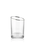 The Mia Gina Kahve Yanı Su Bardağı Gümüş 6lı Set - 2