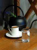 The Mia Gina Kahve Yanı Su Bardağı Gümüş 6lı Set - 3
