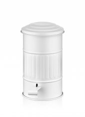 The Mia Çöp Kovası Banyo Beyaz 5 Lt - 1