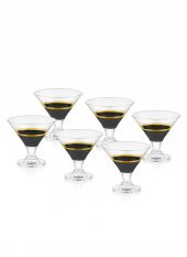 The Mia Glow Dondurmalık Siyah Gold 6lı Set - 1