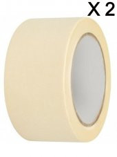 nistabolje 2 Adet Kağıt Bant 48 mm Maskeleme Bandı Boya Bandı - 1
