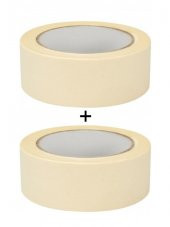 nistabolje 2 Adet Kağıt Bant 36 mm Maskeleme Bandı Boya Bandı - 1