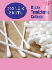 nistabolje 2 Kutu Kulak Çöpü Pamuklu Kulak Temizleme Çubuğu - 1