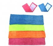 nistabolje 4 Adet 40 cm Mop Yedek Bezi Mikrofiber Mop Bezi Mop Yedeği - 1