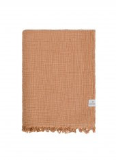 The Mia Koza Throw Terracotta Kahve 130x170 Cm - 2