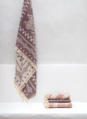 The Mia Kilim Throw Mor 130x170 Cm - 2