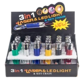 3IN1 KIRMIZI LASER POINT - PARA KONTROL VE EL FENERİ POWERMASTER - 2