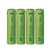 GP RECYKO 950 MAH AAA İNCE 4LÜ ŞARJLI KALEM PİL GP100AAAHCE-2EB4 (GPRHC103E001) - 2