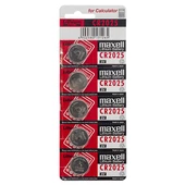 5Lİ PAKET MAXELL CR2025 LITYUM PARA PİL - 1
