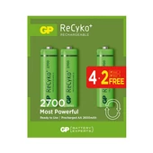 6 LI ŞARJLI PİL 4+2 PAKET FİYATI GP 2700 AA KALEM - 1