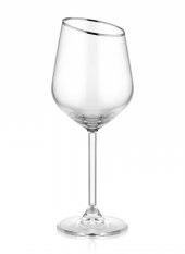 The Mia Gina Şarap Kadehi Gümüş 6lı Set - 3