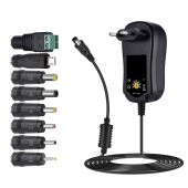ADAPTÖR KADEMELİ 8 UÇLU 3V/12V 2A 24W S-LİNK SL-129C - 1