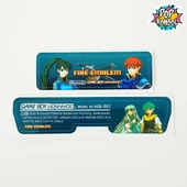 Nintendo GameBoy Advance Arka Yapıştırma Fire Emblem MODEL 07 GBA Back Tag Sticker - 1