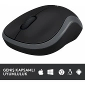 Logitech Gri Kablosuz Mouse Optik 1000 Dpi Kablosuz Optik Mouse thumbnail 5
