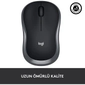 Logitech Gri Kablosuz Mouse Optik 1000 Dpi Kablosuz Optik Mouse thumbnail 7