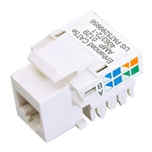 POWERMASTER RJ45 ŞASE CAT5E-8P8C KEYSTONE JACK - 1
