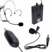 MV-19601 UHF KABLOSUZ BLUETOOTH YAKA MİKROFON MAGICVOICE - 2