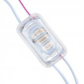 MODUL LED 12V 0.6W RGB 2835 85 X 73MM IP65 240-260LM 180 DERECE POWERMASTER - 1