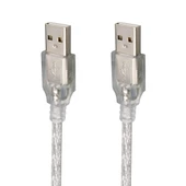 USB ERKEK-ERKEK KABLO 5 METRE SEFFAF POWERMASTER - 1