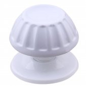 Papatya Baba Kapı Tokmağı Kapı Topuzu Kolu Metal Tokmak Beyaz thumbnail 1