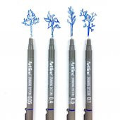 ARTLINE CIZIM KALEMI DRAWING FIRCA UC SIYAH 23FN - 4