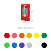 Valkyrie Leto Akrilik 12 Adet Marker Kalem Seti - 4