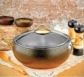 ÖZLİFE 650 RODİ 20 CM DERİN TENCERE GOLD KULP-SYH - 1