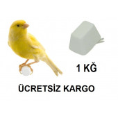 M1 Gaga Taşı Kuşlar İçin Kalsiyumlu Mineralli Gaga Taşı 1.kg (50.adet) - 1