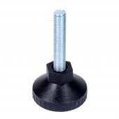 Rotil Ayak M10 55 mm Siyah Profil Ayağı 8 cm thumbnail 1