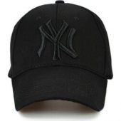 Unisex Siyah Ny Şapka - 2