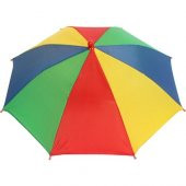 Lastikli Plaj Yazlık Kafa Şemsiyesi Asorti - 1