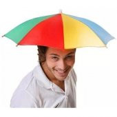 Lastikli Plaj Yazlık Kafa Şemsiyesi Asorti - 5