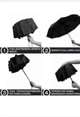 MARLUX  LüX KIRILMAZ  OTOMATİK RÜRGAR KORUMALI 8 TELLİ ŞEMSİYE thumbnail 4