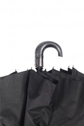 Siyah Karbon Baston Saplı Tam Otomatik Premium Lüks Erkek Şemsiye M21mar1005mr001 - 5