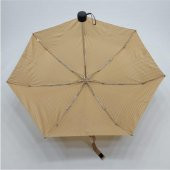 Rüzgâr Kırılmayan Yuvarlak Köşe Reflektör Şerit Detaylı Fiber Uzun Saplı Şemsiye thumbnail 3