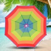 Şapka Şemsiye Lastikli Plaj Şemsiyesi Güneş Koruyucu Baş Şemsiye - 2