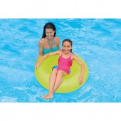 59260 Şeffaf Jumbo Şişme Simit 76 Cm - 1