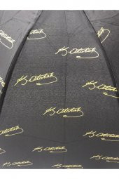 Raınwalker Atatürk Imzalı Kırılmaz Bayan Şemsiye Katlamalı. thumbnail 3