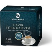 Hisar Kahve Hisar Türk Kahvesi Orta Şekerli Tek Içimlik 12 Adet x 9 gr - 1