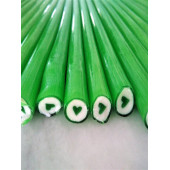 ŞEKERCİ YAŞAR Yeşil Kalp Desenli Lolly Şeker 250 Gr. - 2