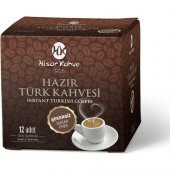 Hisar Kahve Hisar Türk Kahvesi Şekersiz Tek Içimllik 12 Adet x 7 gr - 1