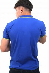 Erkek Polo Yaka Truva Koyu Mavi Tişört - 3