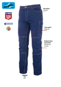 İş Takımı Likralı Kot Pantalon ve Kot İş Montu Myform 3109-2150 - 7