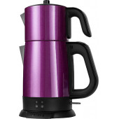 Arnica Demli Mor IH33152 1800 W Çelik Çay Makinesi - 1